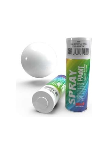 Mxs - Ral 9010 - Parlak Beyaz - Sprey Boya