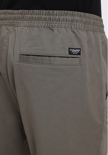 Colins Cargo Fit Orta Bel Lastikli Paça Erkek Yeşil Pantolon Cl1076756 Q1.v2 Kha Haki