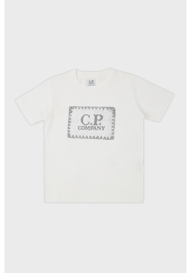 C.p. Company Çocuk T Shirt 10ckts054 005792w 103 Beyaz C.p. Company Çocuk T Shirt 10ckts054 005792w 103 Beyaz