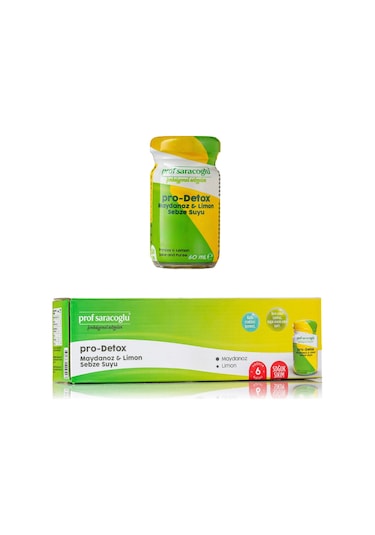 Pro Detox Organik Maydanoz & Limon Shot 5 X 60 ML