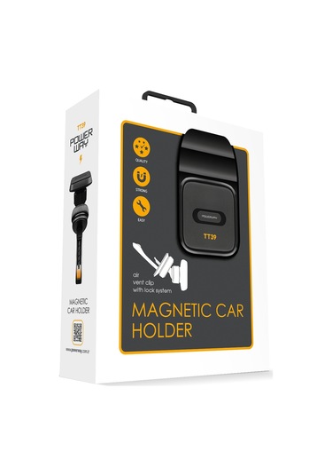 Powerwat Tt39 Ultra Lüks Araç İçi Mıknatıslı Ayarlanabilir Telefon Tutucu Tüm Havalandırma Izgarası Uyumlu