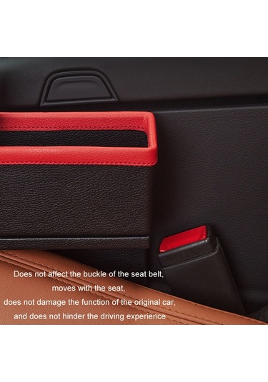 Araba Koltuğu Boşluk Saklama Kutusu Araba Su Bardağı Tutucu Küllük, Renk: Sol Siyah