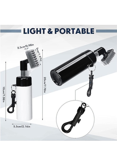 St Golf Kulübü Temizleyici Golf Temizleme Fırçası 16 Cm Golf Kulübü Temizleme Fırçası Golf Kulübü Temizleme Aleti D