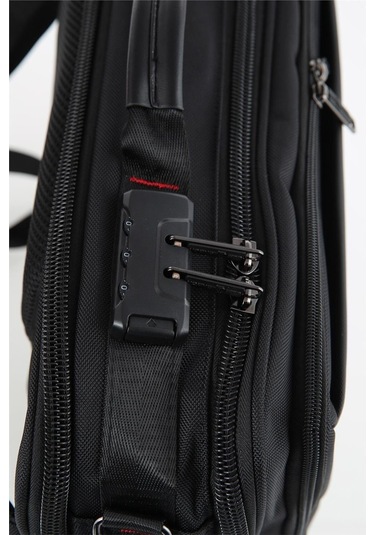 Siyah El Ve Sırtta Taşınabilen Unisex Evrak/laptop Çanta 51271 Siyah Siyah El Ve Sırtta Taşınabilen Unisex Evrak/laptop Çanta 51271 Siyah