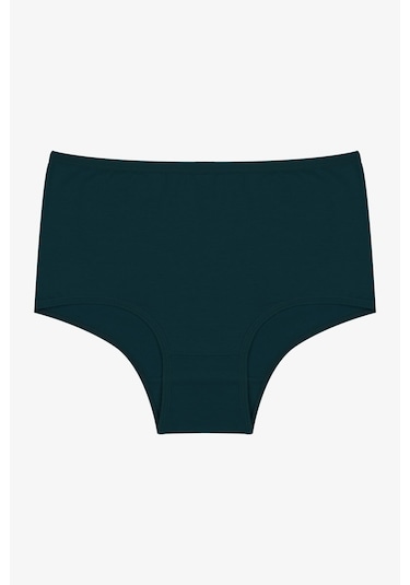 Kadın 5'li Likralı Ekstra Yüksek Bel Külot Ko5305ktl Gri Melanj