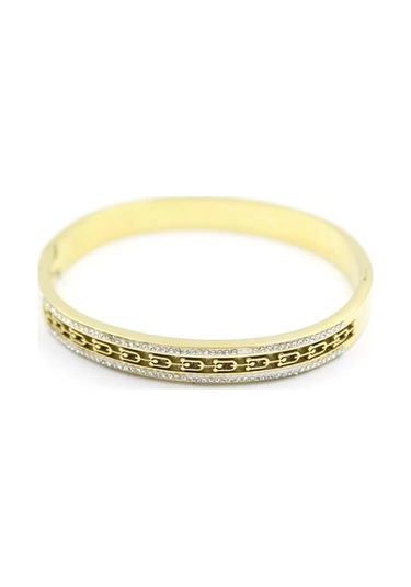 Tf Bilezik - Altın Çok Renkli