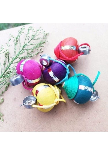 3 Adet Renkli Topaç