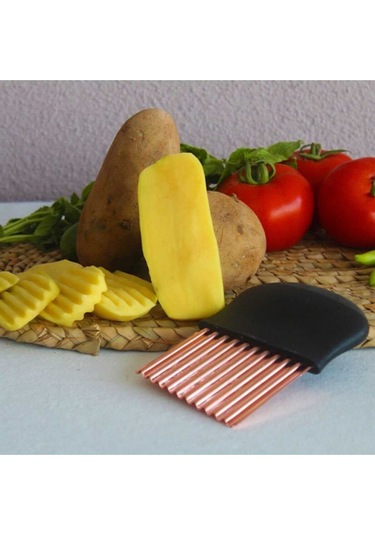 Pratik Cips Chopper Şekilli Sebze Meyve Ve Gıda Dilimleyici Diğer