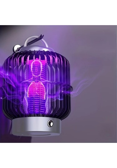 Motion003 2025 En Yeni Turuncu Sivrisinek Lambası Sessiz Gürültüsüz Led Çekici Kapalı Açık Alan İçin Taşınabilir Tasarım