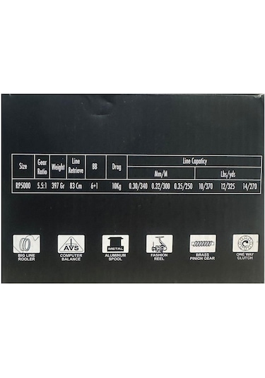 Effe Raptor Rp 5000 6+1 Olta Makinesi Sarı Siyah