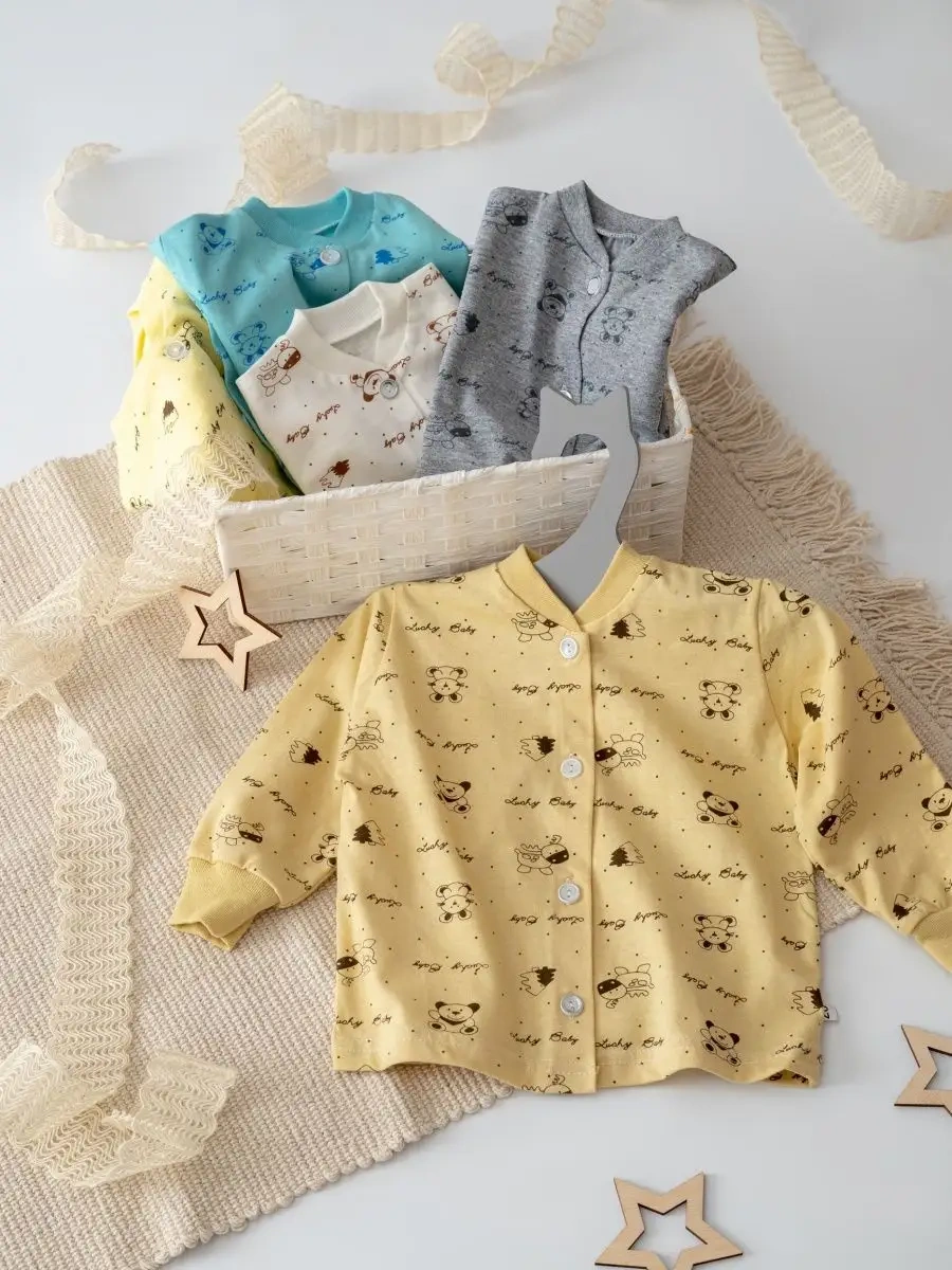 Jendoni Kids Yeni Doğanlar İçin 5 Parça Bluz Seti 99137791 Gri