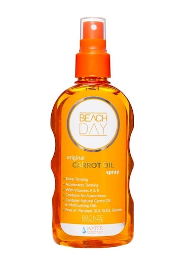 Beach Day Havuç Yağı Özlü Bronzlaştırıcı Sprey 150 ML