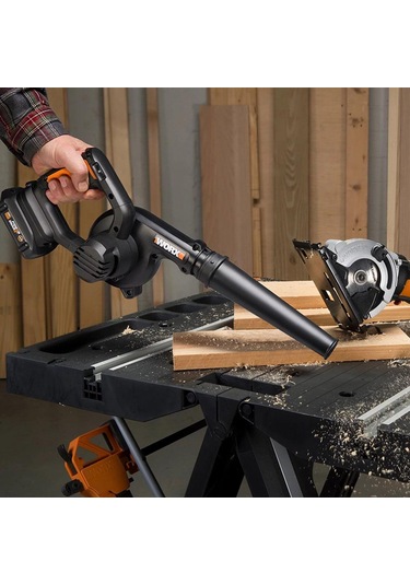 Worx WX094.9 20V Profesyonel Şarjlı Devir Ayarlı Üfleyici