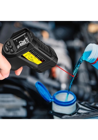 Honeybeeshop Jd-10 Laolau Dijital Kızılötesi Termometre 50 800c 1472f Temassız Sıcaklık Ölçer Endüstriyel Ev Yemekleri Araç Bakımı Barbekü