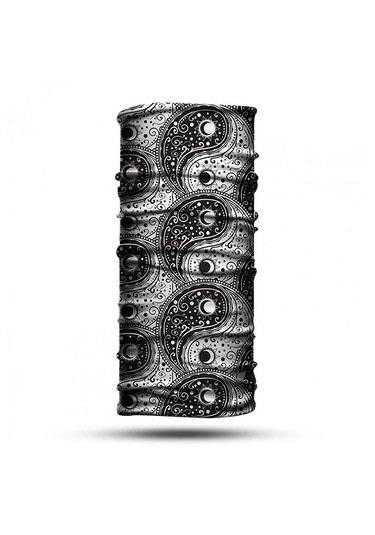 Vexo Yıngyang Baf Bandana Siyah-beyaz