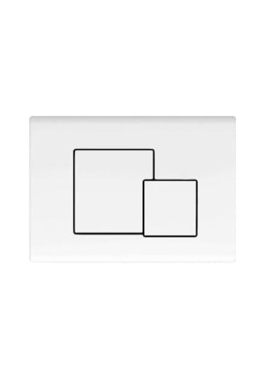 İdevit Gömme Rezervuar Kumanda Paneli Mat Krom