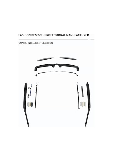 Gajeena Gs01 Siyah Akıllı Müzik Gözlüğü, Bluetooth 5.0, Uv400 Polarize Lens, Mikrofonlu Spor Kulaklık, İkili Kullanım, Dışarıda Sürüş İçin Uygun