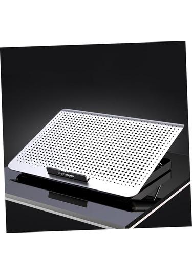 Profesyonel Dizüstü Bilgisayar Soğutucu Sağlam Dizüstü Bilgisayar Soğutma Braketi Metal Radyatör Dizüstü Bilgisayar Soğutma Pedi Basit Zarif Görünüm