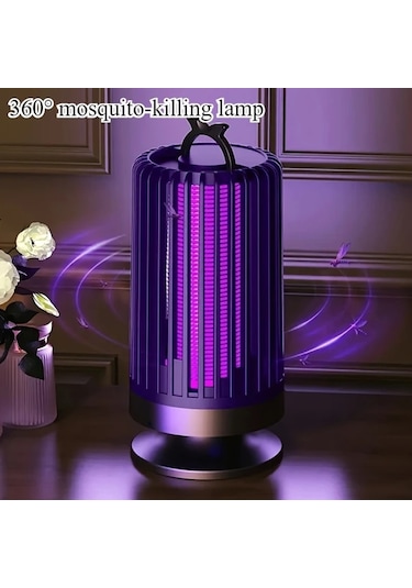 Boatshop1 Ev Sinek Kovucu Lamba Purple Uzun Ömürlü Gece Sessiz Sinek Tuzağı İç Mekan Kullanım İçin