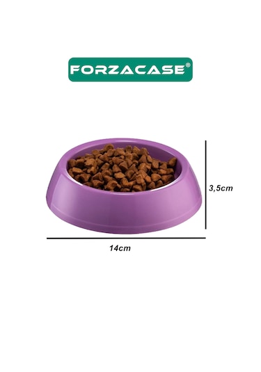 Forzacase Kedi Köpekler İçin Plastik Mama Su Kabı Fc661