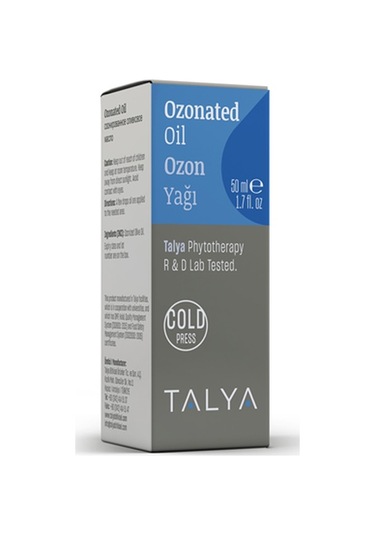 Talya Soğuk Sıkım %100 Saf ve Doğal Ozon Yağı 50 ML