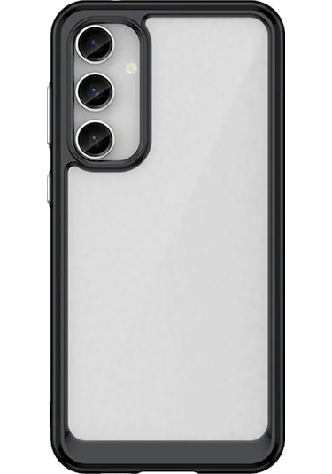 Samsung Uyumlu  S23 Fe Luna Serisi Sert Rubber Kılıf - Al3422