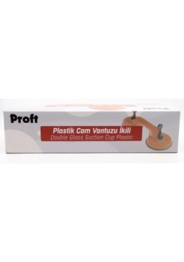 Proft Pcv3 Plastik İkili Cam Vantuzu 50 Kg 118 Mm
