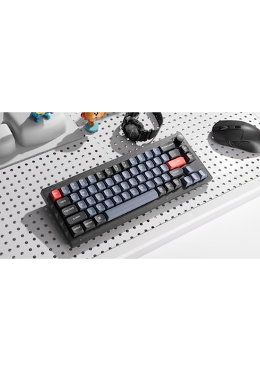 Keychron V2-C3 QMK Custom Brown Switch RGB HotSwap Full Assembled Mekanik Klavye