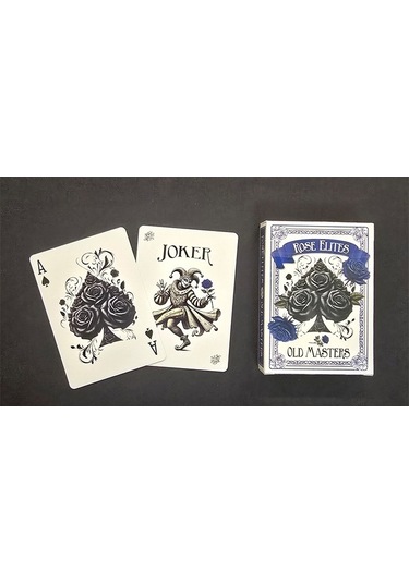 Rose Elites - Old Masters Blue Marked Deck İşaretli Premium Oyun Kağıdı İskambil Kartları Destesi