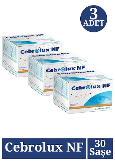 Bausch&lomb Cebrolux 30 Saşe 3 Adet