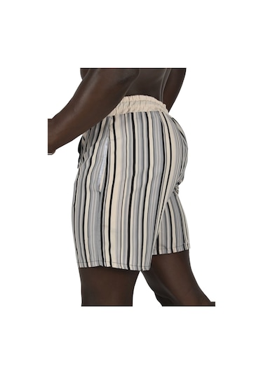 Deepsea Erkek Bej File Astarlı Deniz Şortu 2403011 Bej