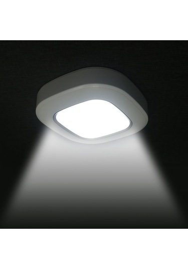 Sones 1145 İnsan Vücudu İndüksiyon Tavan Lambası Kablosuz Kurulum Pil Tavan Lambası Beyaz Kabuk Sıcak Işık Diğer