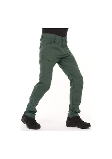Single Sword Ön Cep Detaylı Taktik Outdoor Pantolon Haki