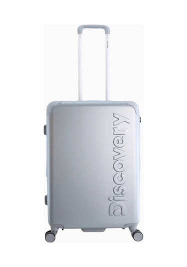 Discovery Focus Abs Medium Genişleyebilir Orta Boy Valiz Gümüş