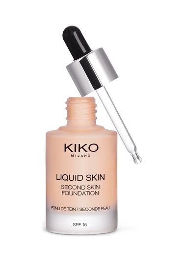 Kiko Liquid Skin Second Fondöten Warm Beige 15