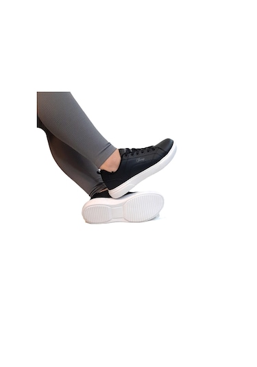 Jump 31178 Siyah-beyaz Memory Sistem Hafif Rahat Spor Ayakkabı Siyah - Beyaz