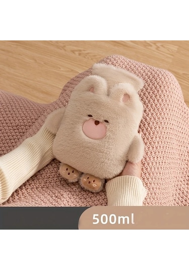 Willowhaven Küçük Sarı Ayak Desenli 500ml Yıkanabilir Peluş Sıcak Su Torbası Küçük Sarı Ayaklar