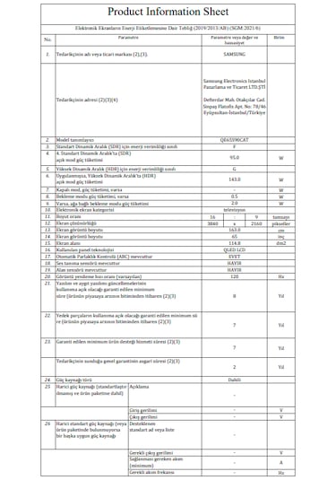 Samsung 65S90C 65" 4K Ultra HD Smart OLED TV