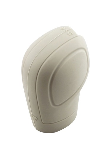 Volkswagen Passat B8 Silikon Vites Topuzu Kılıfı Bej R Logo Fs