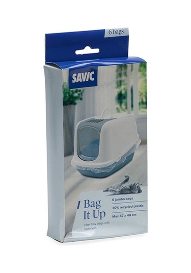 Beeztees Kedi Tuvaleti Poşeti, 6 Adet, 67x48cm