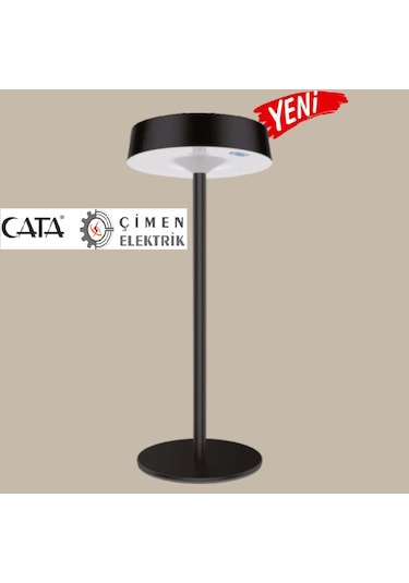 Cata Ct 8450 Dubai Solar Şarjlı Masa Lambası 6400k-3200k-amber