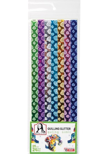 Mona Lisa Quilling Simli 25 Cm 12 Mm Ql01-5