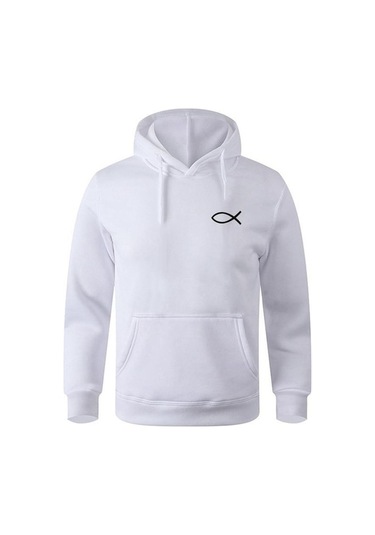 Novahub 2022 İlkbahar Kış Erkek Kazak Hıristiyan İsa Balık Kapüşonlular Yüksek Kaliteli Marka Kazak Sıcak Polar Hoody Casual Street Beyaz - 2xl Beyaz Novahub 2022 İlkbahar Kış Erkek Kazak Hıristiyan İsa Balık Kapüşonlular Yüksek Kaliteli Marka Kazak Sıcak Polar Hoody Casual Street Beyaz - 2xl Beyaz