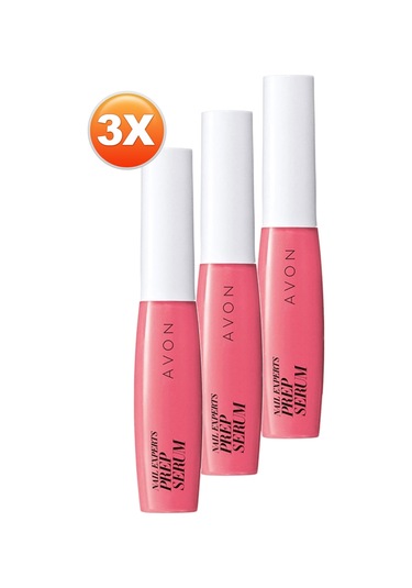 Avon Nail Expert Prep Tırnak Serumu 6 ML 3'lü