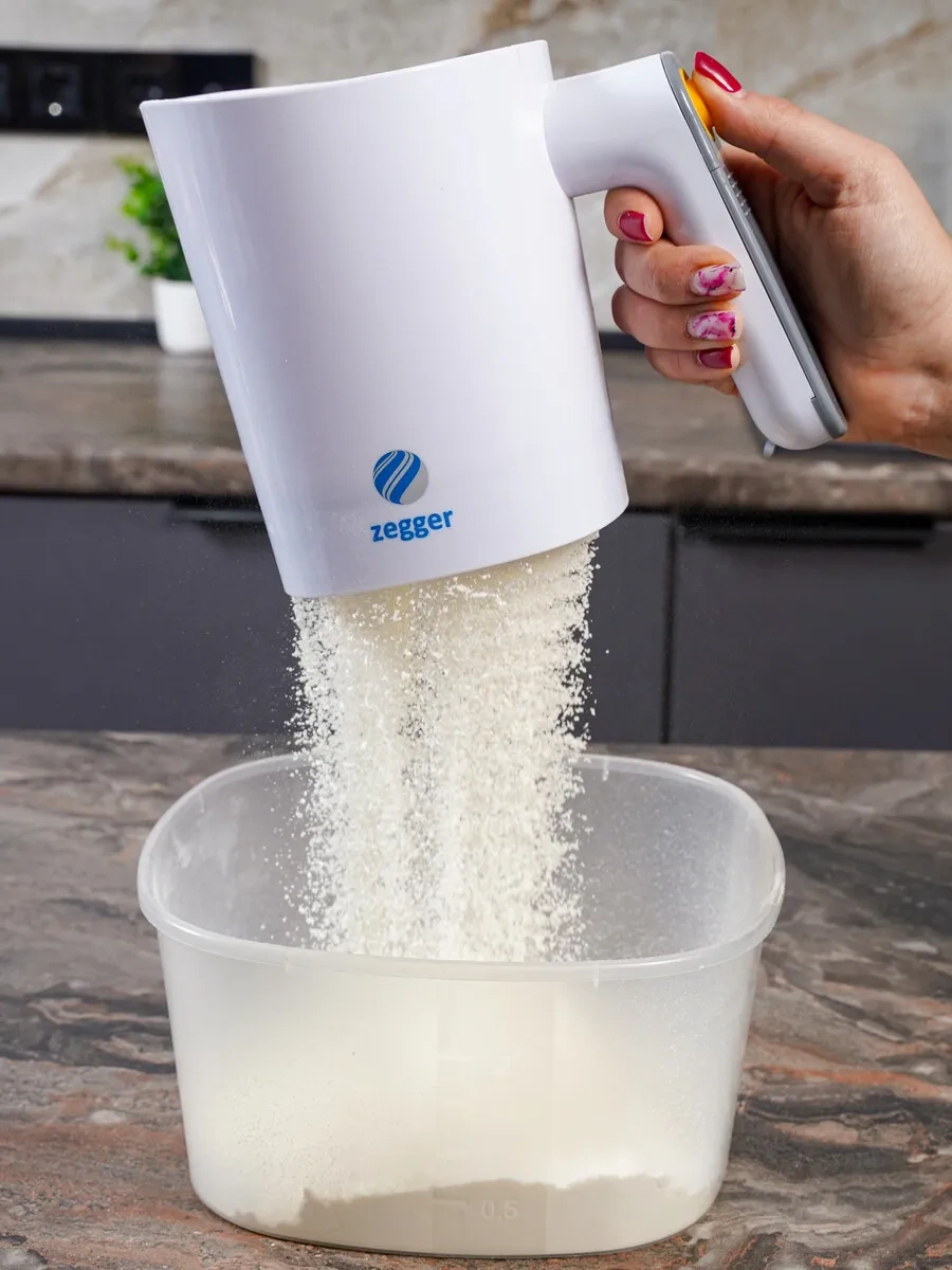 Zegger Mısır Unu İçin Otomatik Eleği 239162021 Beyaz