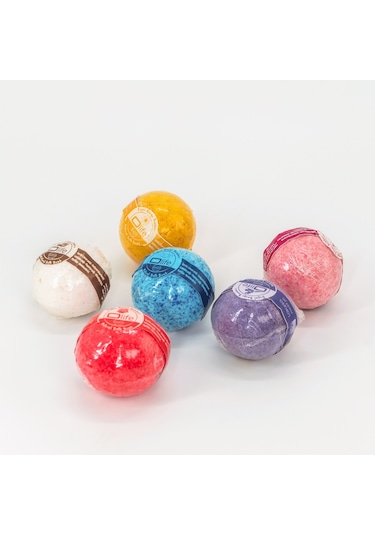 Olife Soap El Yapımı Karışık Kokulu Banyo Topları 6 x 100 G