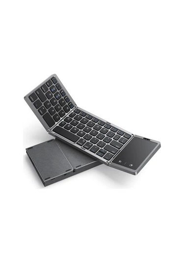 Seenda Seeda Katlanabilir Bluetooth Klavye Gri