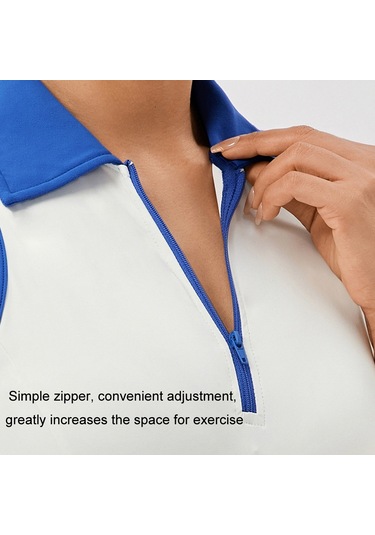 Sones Yakalı Tek Parça Tenis Etek Hızlı Kuruyan Nefes Alabilen Bel Spor Elbisesi Kahverengi