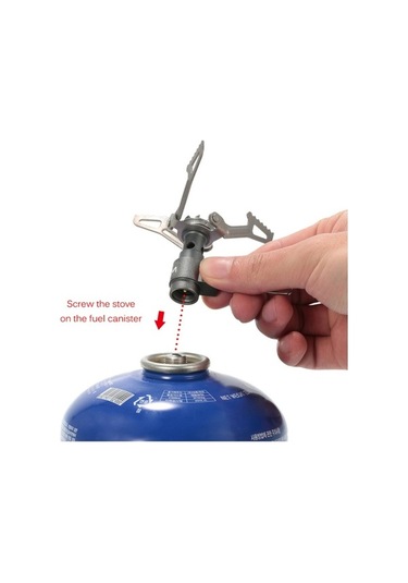 Novahub Skycıty Titanyum Alaşımlı Gazlı Kamp Ocağı Ve Pişirme Çakmağı - Lixada Çok Renkli Çok Renkli