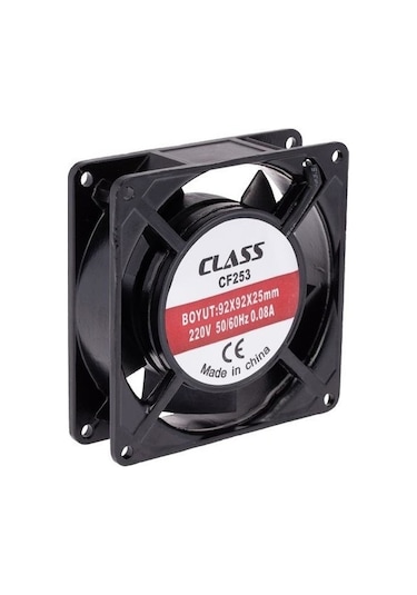 Class 90x90x25 Ac 220v Aksiyel Fan Cf 253 Metal Kasa